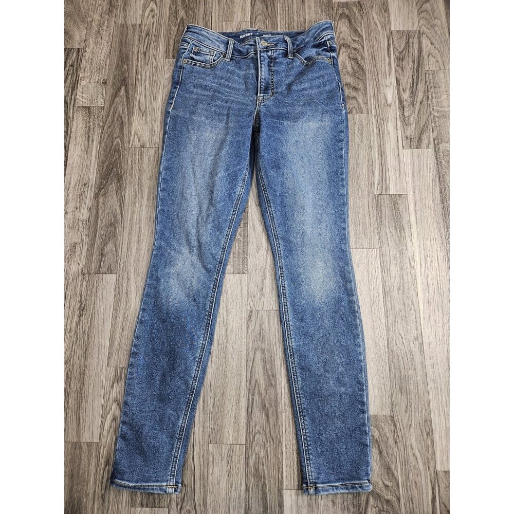 (3/$35) Old Navy Jean 2 Blue High-Rise Rockstar Super Skinny Secret-Slim Pockets